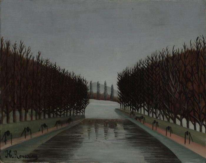 Henri Rousseau Le Canal France oil painting art